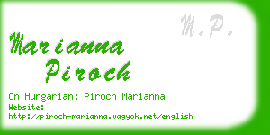 marianna piroch business card